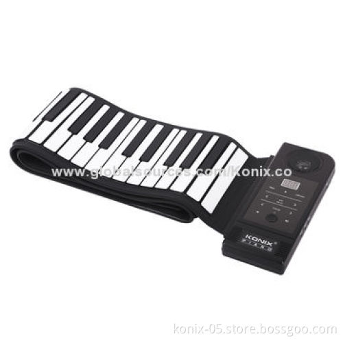 88 keys foldable roll up piano